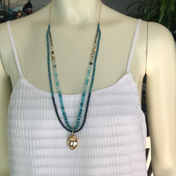 Swarovski Crystal , Long Necklace. - Picture 2 of 8